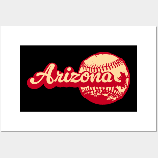 Arizona Baseball Posters and Art